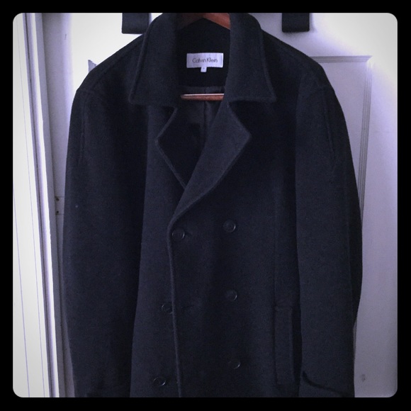 Calvin Klein Other - Calvin Klein pea coat small men/ black
